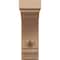 Ekena Millwork 7"W x 14"D x 21"H Classic Warren Rough Cedar Woodgrain TimberThane Corbel, Primed Tan CORUR07X14X21WARRCPR - alternate 4